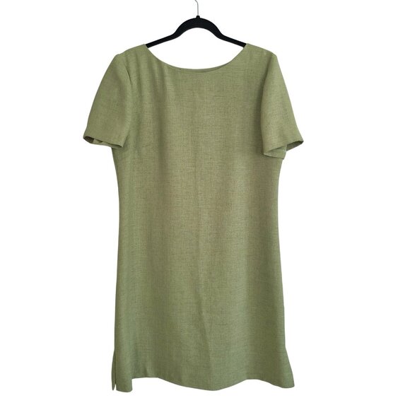 SOPHISTICATE Vintage linen like Shift Dress - Picture 2 of 8